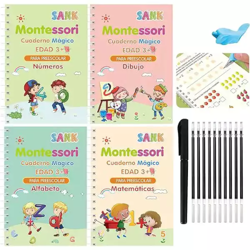 Cuadernos Magicos Aprendizaje De Escritura